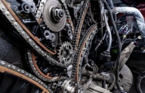 Timing chain or belt